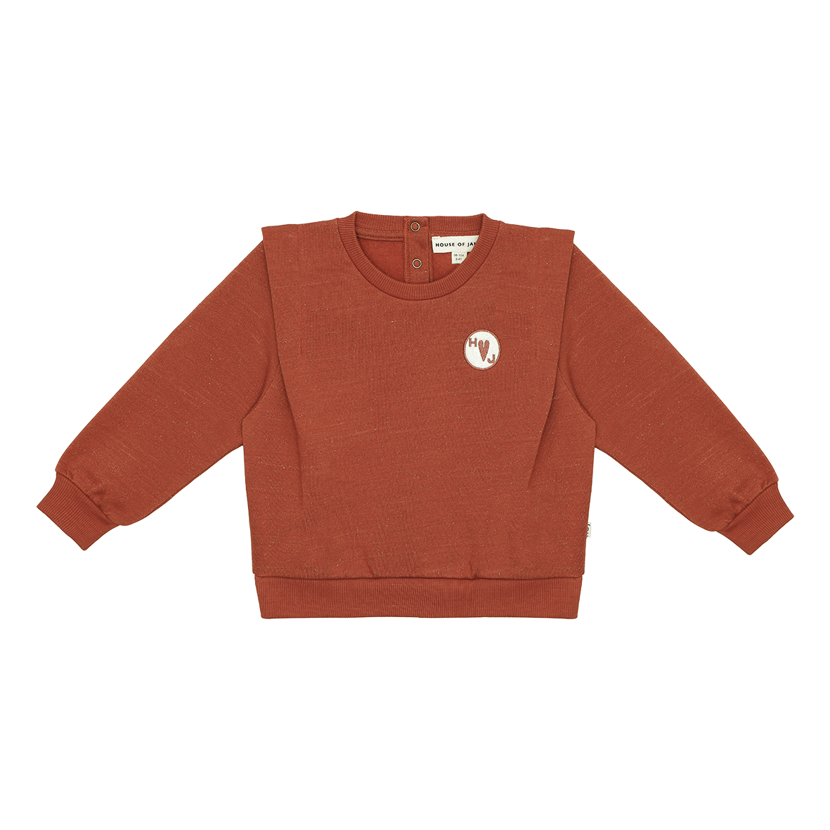 Shoulder Sweater terra rust House of Jamie