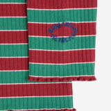 Multicolor Stripes turtle neck T-shirt - Bobo Choses
