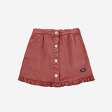 Tic Tac Toe ruffled skirt - Bobo Choses