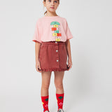 Tic Tac Toe ruffled skirt - Bobo Choses