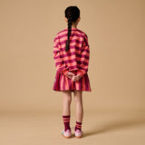 Ruffle Skirt Stripe- Petit Blush
