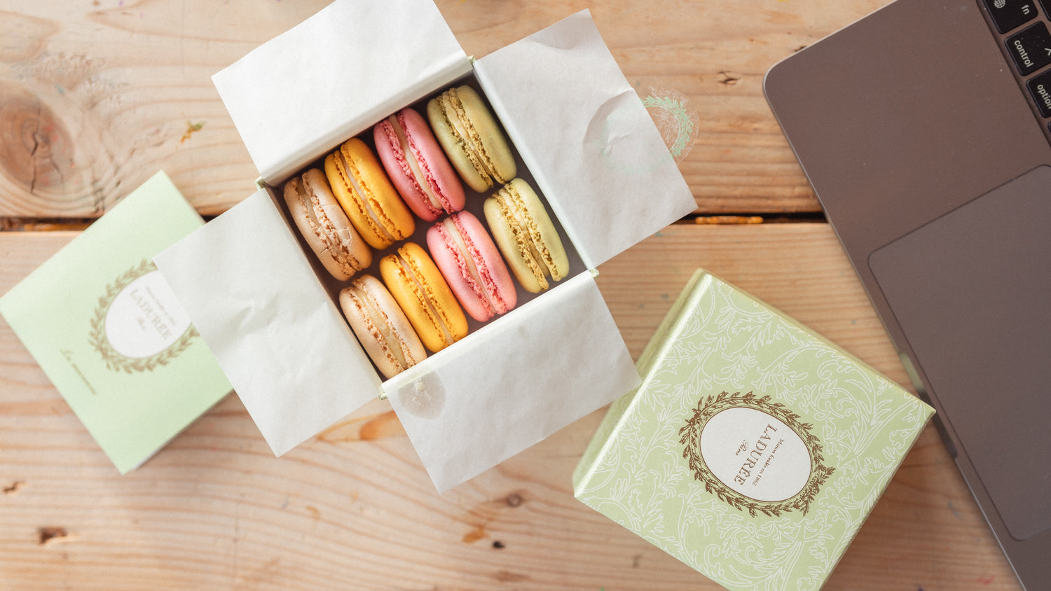 Macarons van Ladurée uit Parijs 