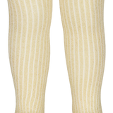 Tights Glitter gold glitter - MarMar Copenhagen