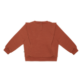 Shoulder Sweater, terra rust - House of Jamie