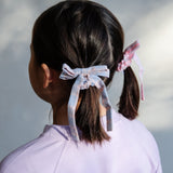 Summer Stripes Bow Scrunchies - Mimi & Lula