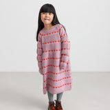 Dress Daso soft berry hearts - MarMar Copenhagen
