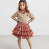 Tillie vestje, Cotton Rayon Knit Glitter, MarMar Copenhagen