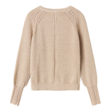 Tillie vestje, Cotton Rayon Knit Glitter, MarMar Copenhagen