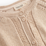 Tillie vestje, Cotton Rayon Knit Glitter, MarMar Copenhagen
