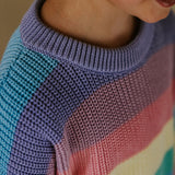 Stripes Knitted Sweater - Yuki Kidswear