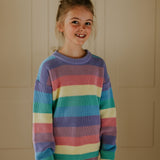 Stripes Knitted Sweater - Yuki Kidswear