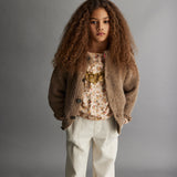 Vest, Tricot Colorblock Cardigan - Cozmo