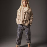Cardigan Annabak Stone soft brushed knit - Cozmo
