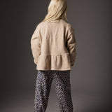 Cardigan Annabak Stone soft brushed knit - Cozmo