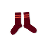 Sport Socks bordeaux/orange - Petit Blush