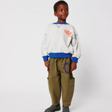 Tic Tac Toe woven cargo pants - Bobo Choses