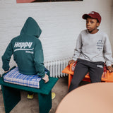 HOODIE HAPPY HUMAN moss Cos I Said So