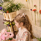 Scrunchie Chloe Cream Wild Flowers - Louise Misha