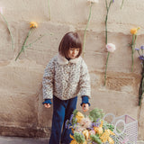 Reversible Coat Jasmina Cream Columbine Hill - Louise Misha