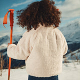 Reversible Coat Jasmina Cream Columbine Hill - Louise Misha