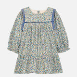 Dress Isatys Velvet Cream Aster - Louise Misha