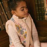 Vest Librane Multicolor Star Patchwork Cream - Louise Misha