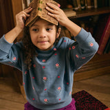 Sweatshirt Rosalia Blue Primrose Lake - Louise Misha
