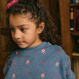 Sweatshirt Rosalia Blue Primrose Lake - Louise Misha