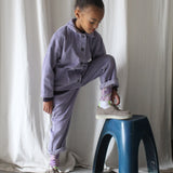 Pantalon, Tomaso, ribbed velvet, tender purple - We are Kids