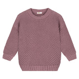 Kyoto Knitted Sweater mauve - Yuki