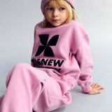 TNS Logo Sweatshirt Dream Blush - The New Society