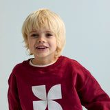 TNS Logo Sweatshirt Plum Fantasy - The New Society