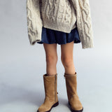 Mara skirt Blue Denim - The New Society