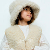 Ninette waistcoast bodywarmer moonlight white - The New Society