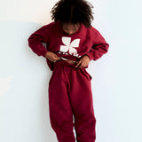 TNS Logo Sweatshirt Plum Fantasy - The New Society