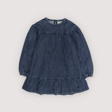 Mara Dress Blue Denim - The New Society
