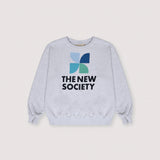 Mykonos Sweatshirt Grey Melange - The New Society