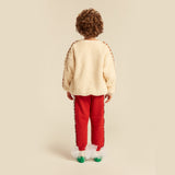 Gio Sweatpants Relaxed Fit Deep Red Morning Mess Therapy