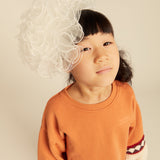 Mati Sweatshirt with Teddy Sleeves Copper Tan Morning Mess Therapy