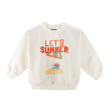 Bruno Relaxed Fit Sweatshirt with Let's Summer Print - Morning Mess Therapy