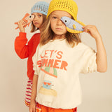 Bruno Relaxed Fit Sweatshirt with Let's Summer Print - Morning Mess Therapy