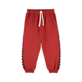 Gio Sweatpants Relaxed Fit Deep Red Morning Mess Therapy