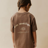 Astask t-shirt brown - Sofie Schnoor