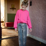 Ballon Fit Jeans leopard - Petit Blush