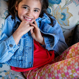 Denim Jacket washed Blue - Petit Blush