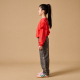 Romantic Ruffle Sweater cayenne - Petit Blush