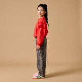 Romantic Ruffle Sweater cayenne - Petit Blush