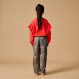 Romantic Ruffle Sweater cayenne - Petit Blush