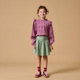 Nina Blouse jaipur flower aop - Petit Blush