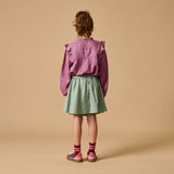 Nina Blouse jaipur flower aop - Petit Blush